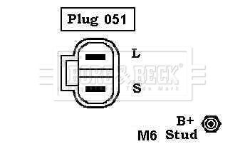 BORG & BECK Generaator BBA2903
